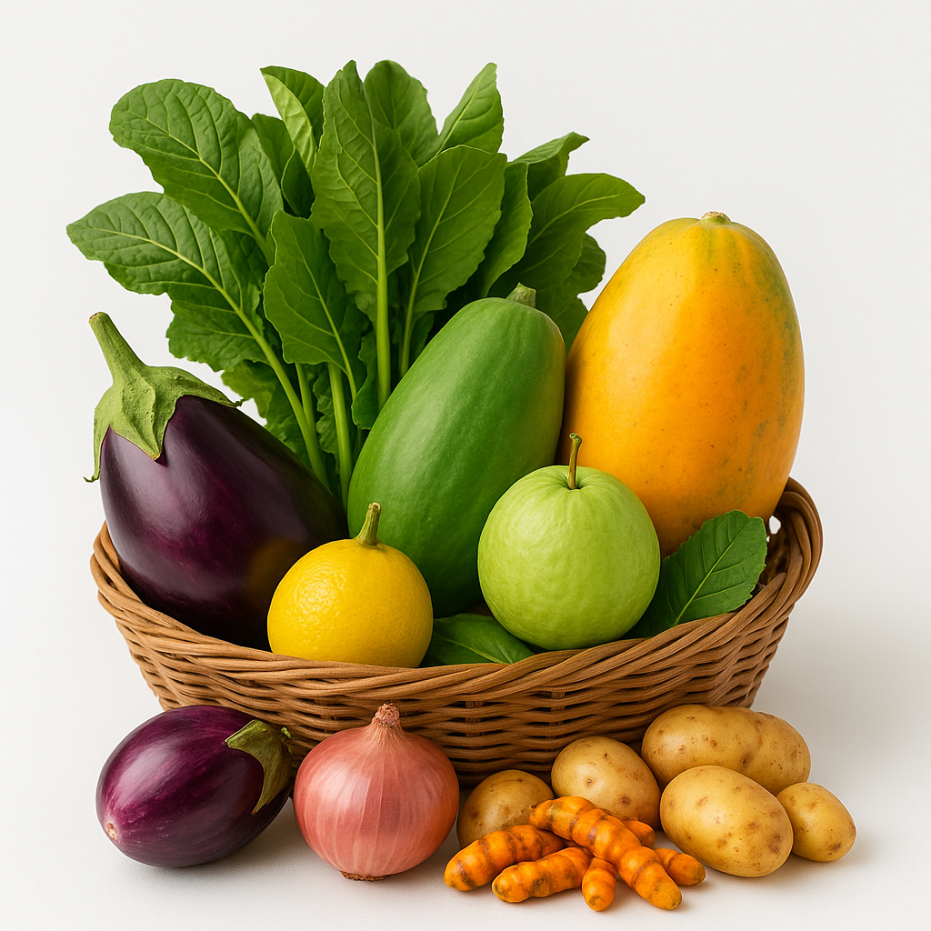 Fruits and Vegetables